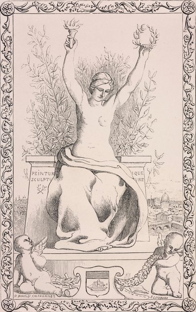 Allegory of Paris by Pierre Puvis de Chavannes